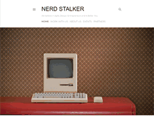 Tablet Screenshot of nerdstalker.com